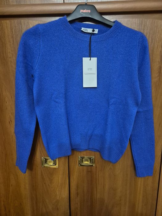 Zara kaszmirowy sweter S