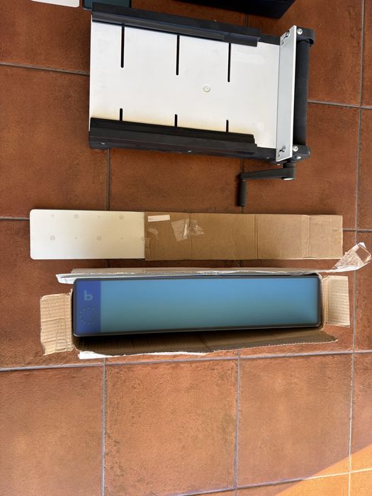 Kit Profissional de Impressão e Laminação de Matrículas Automóveis + Consumíveis