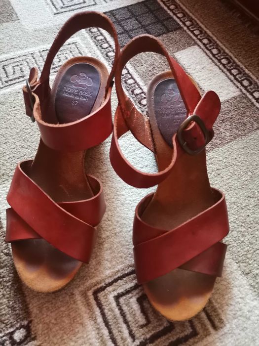 Жіночі шкіряні босоніжки Nove Rose 37р