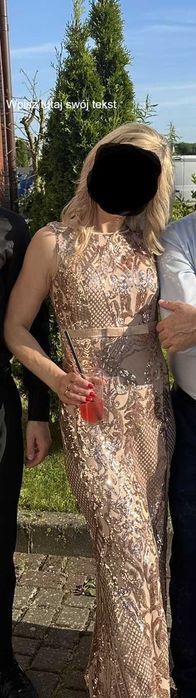 Zjawiskowa suknia na sylwestra, wesele S/M