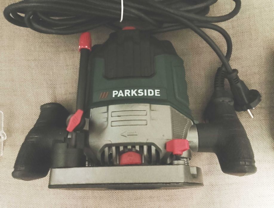 Frezarka górnowrzecionowa Parkside POF 1200 , nowa, dodatki, gwarancja