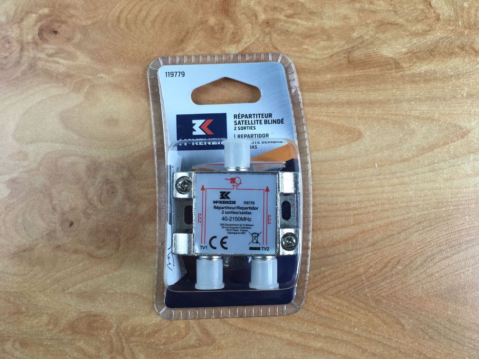 Repartidor de Antena TV / Satélite **novo**