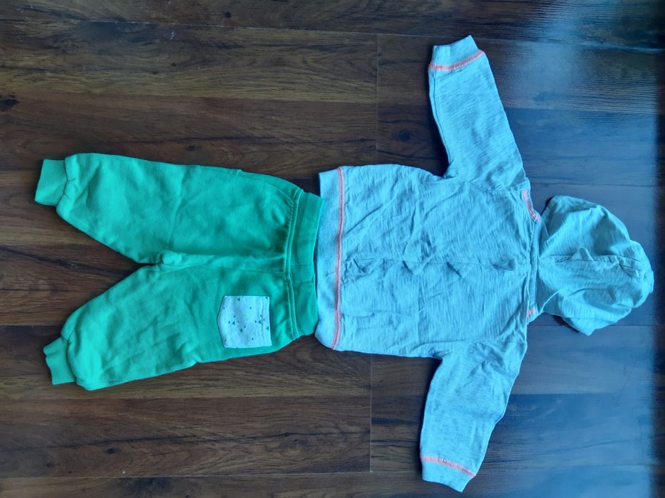 SMYK Cool Club rozmiar 68 zestaw pajac rampers dres spodnie