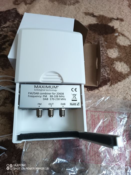 Sumator sygnałów antenowych FM/DAB+ MAXIMUM