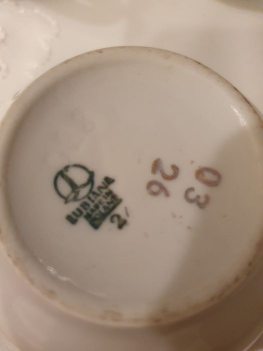 Filiżanki porcelana PRL