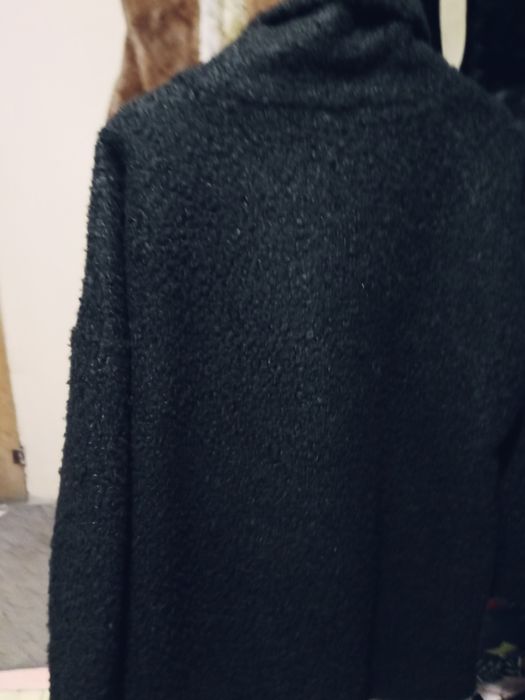 Kurtka damska czarna bukla zamek 3XL
