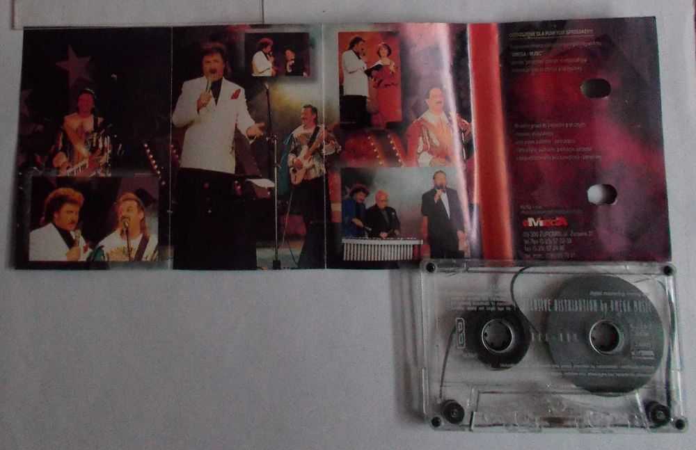 Krzysztof Krawczyk Złote Przeboje kaseta Omega Poland 1996