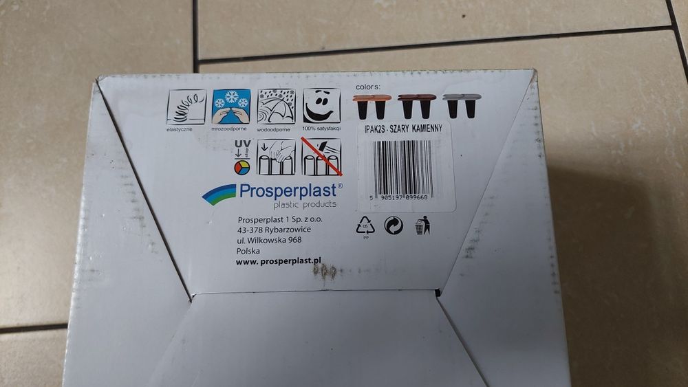 Prosperlast szara palisada obrzeże