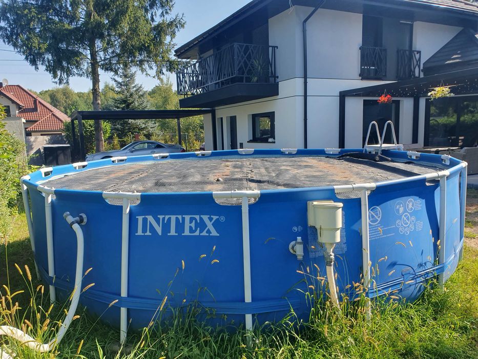 Basen Intex 549 x 122 pompa piaskowa skimmer zestaw