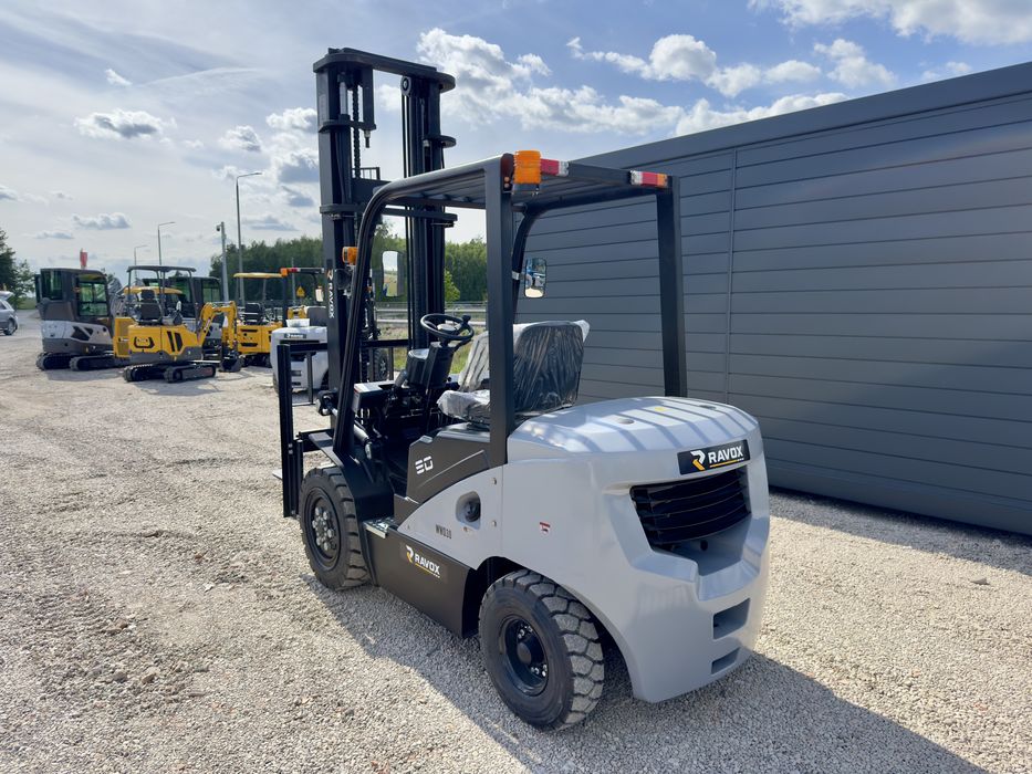 RAVOX WWD30 - Nowy Wozek widlowy diesel 3T