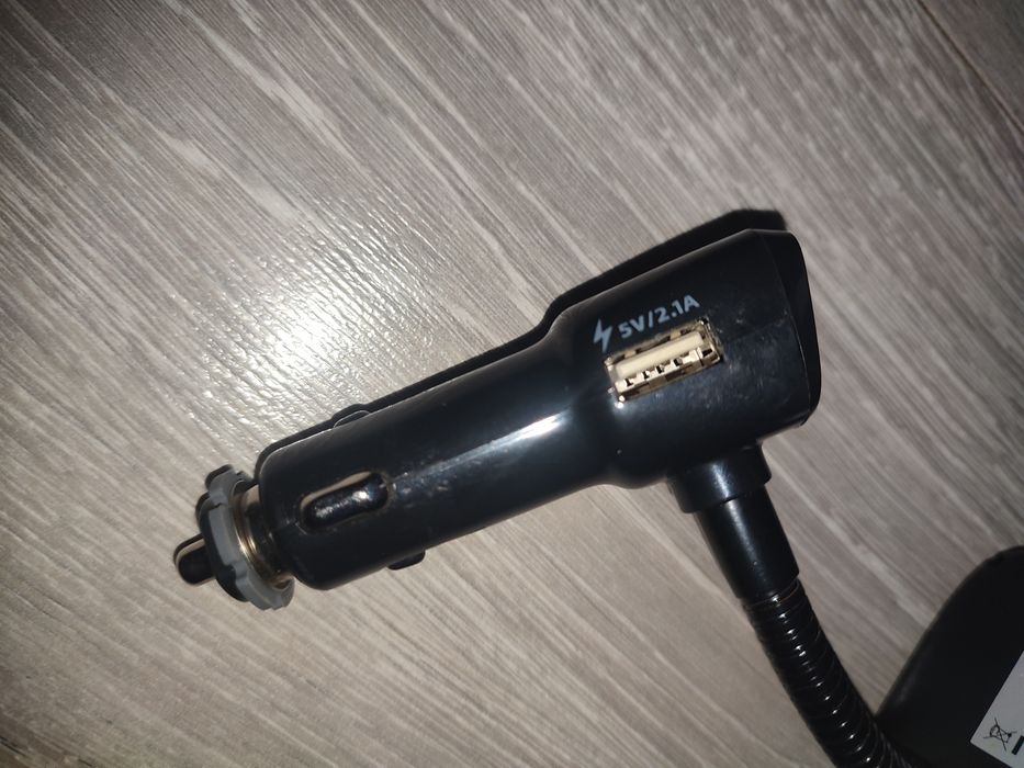 Трансмітер FM Tiny Audio + USB 5V 2.1A