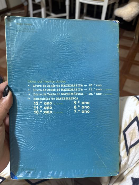 “Livro de texto - 12° Matemática” // Porto Editora