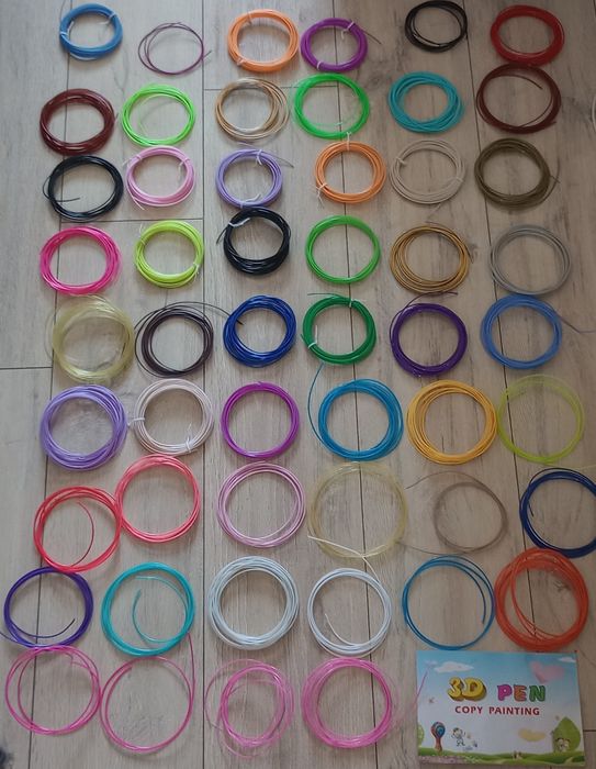 Filamenty do długopisu 3D