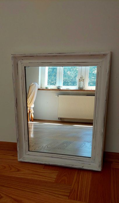 Lustro wiszące vintage/ retro/ shabby chic