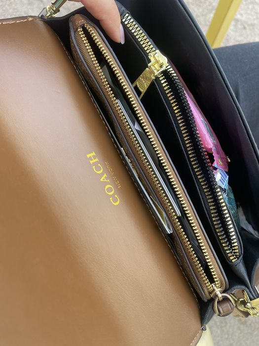 Сумка coach кросбоді