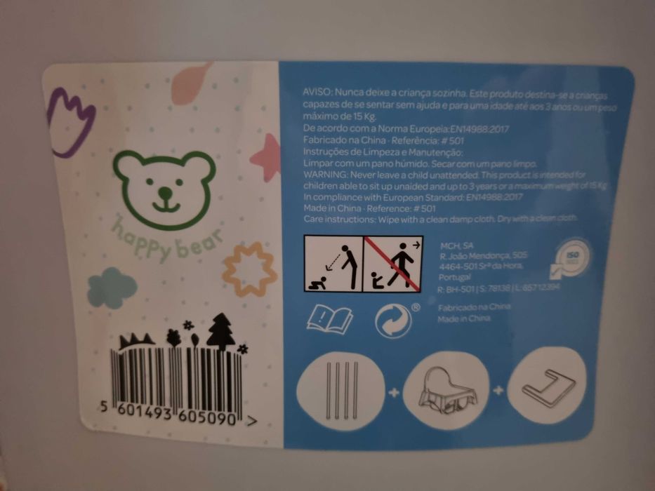 Cadeira refeição bebé