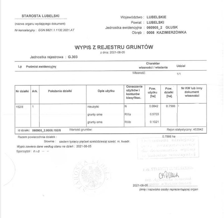 Działka budowlana Kazimierzówka - inwestycyjna - Widok 5