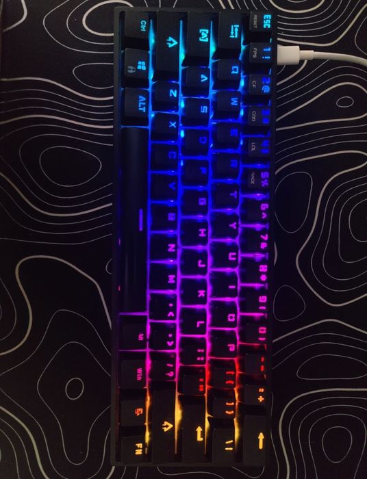 Teclado Mecanico Compacto 60%