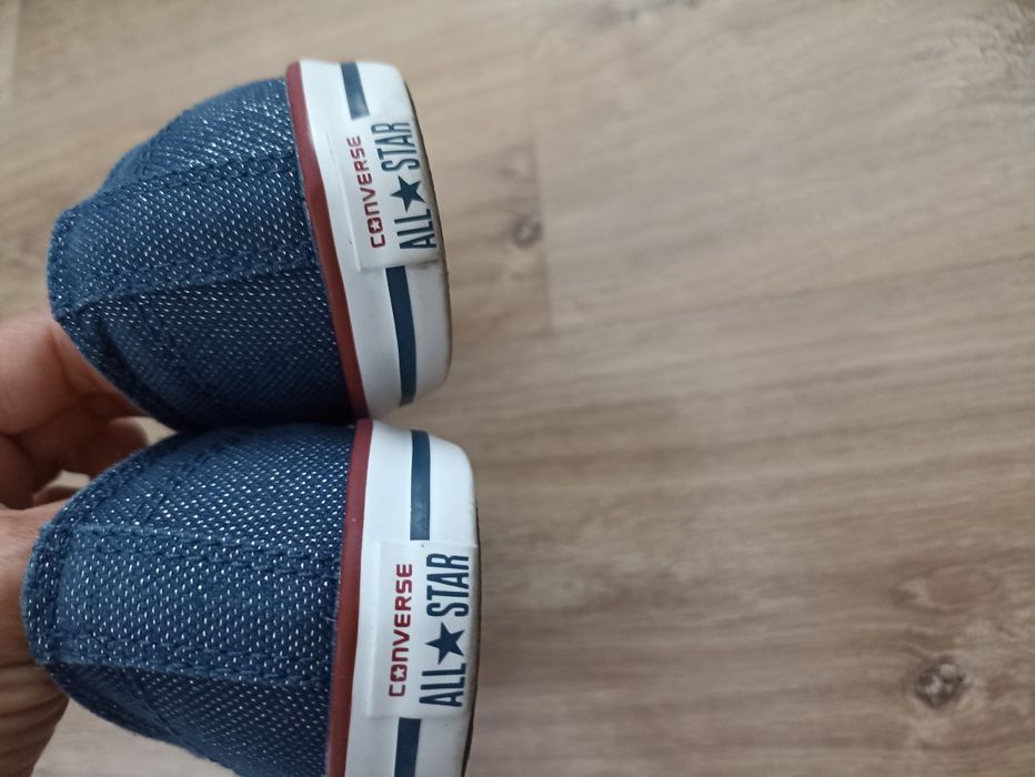 Piękne trampki Converse All Star brokatowe