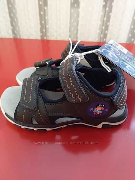 Босоніжки для хлопчика Lupilu р.27, 28 Устілка (см) 17-18