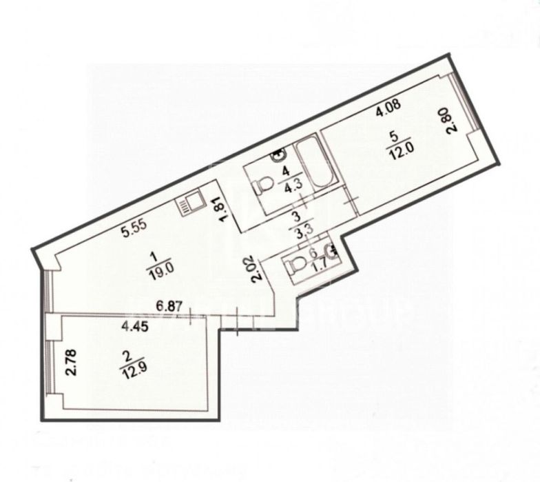 Стильний ремонт! Дві кімнати! Газ! Підземний паркінг! Ірпінь!