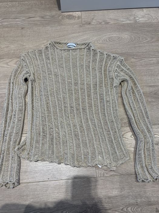 Золота вязана кофта