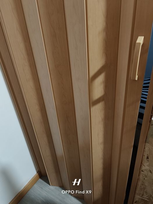 Porta de correr cor madeira