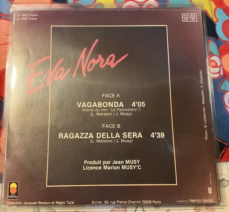 EVA NORA - Vegabonda - Vinyl, 7"