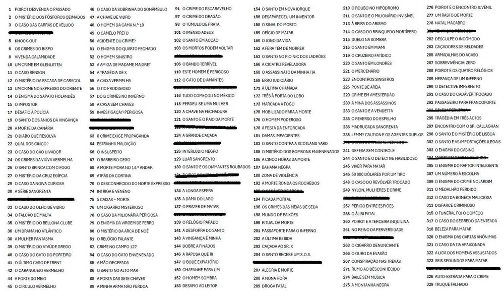 COLECÇÃO VAMPIRO - Livros a €1 (Lista dos disponíveis nas imagens)