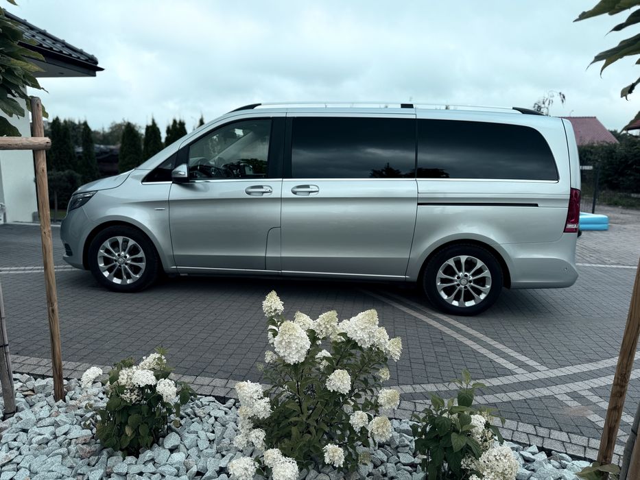 Super okazja !!! Mercedes V-klasa Long 8- osób, stan idealny Salon PL!