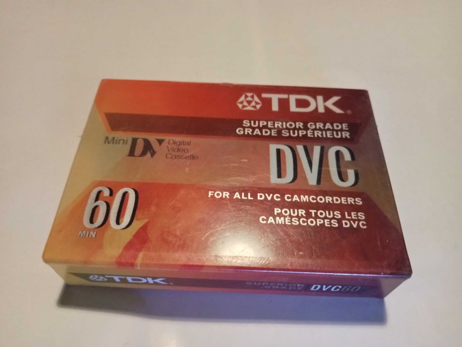 Новая кассета mini-DV (DVC) TDK 60 мин. для видеокамер