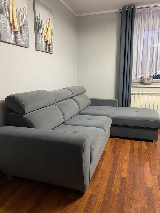 Narożnik w kolorze morskim