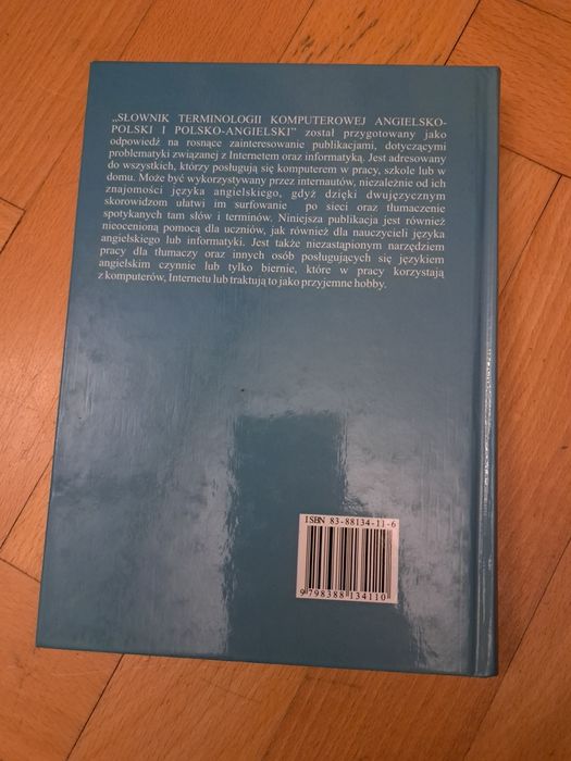 Nowa ksiazka Slownik terminologii komputerowej