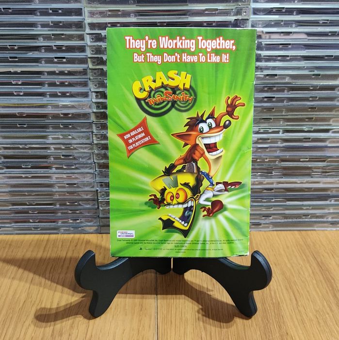 Crash Tag Team Racing Manual Original PS2