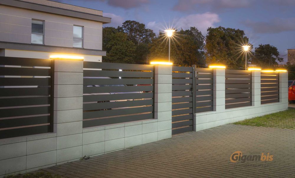 ogrodzenie aluminiowe nowoczesne