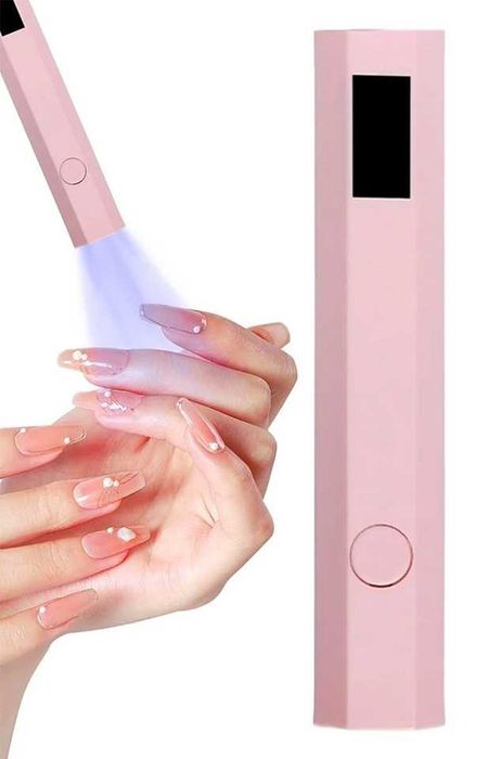 LAMPA UV LED DO PAZNOKCI HYBRYD MINI przenośna mocna usb  do żelu manicure