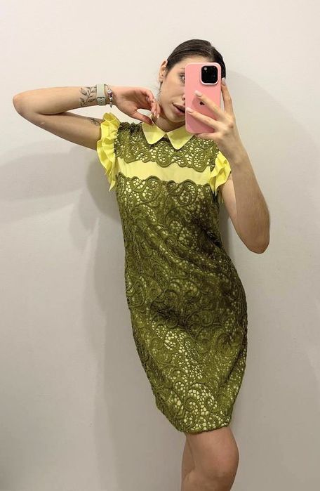 Сукня жіноча з натурального гіпюру