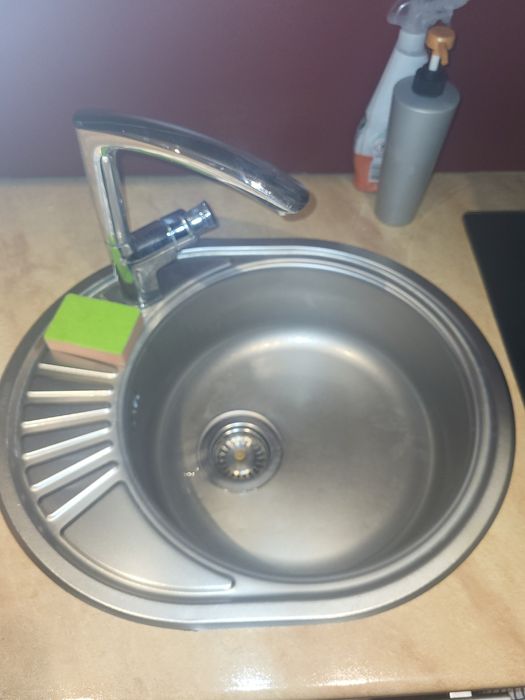 Meble kuchenne narożne z AGD – zlew, płyta gazowa, piekarnik  gratis