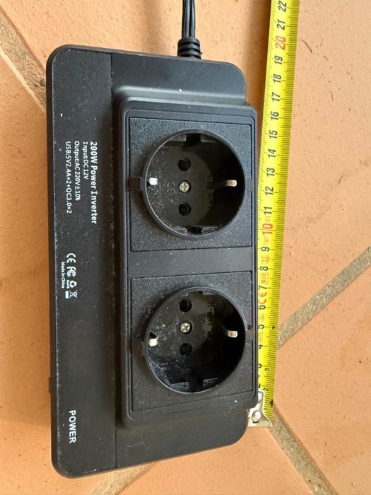 Inversor de Potência para Carro 200W