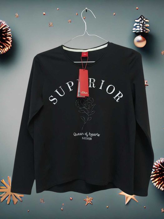 Лонгслів S.OLIVER з принтом / S