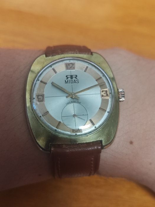 Relógio antigo Midas