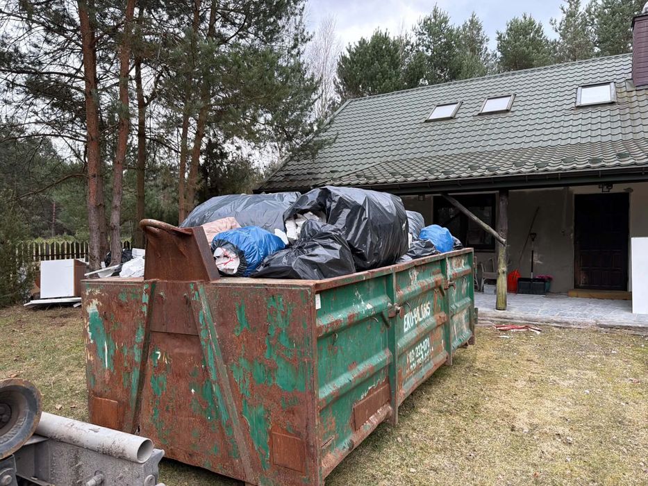 Wynajem kontenerów, i opróżnianie mieszkań