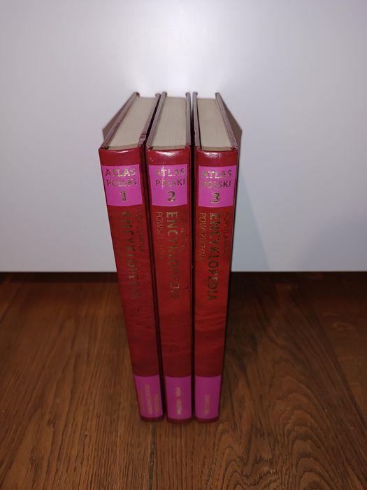 Atlas Polski 3 tomy