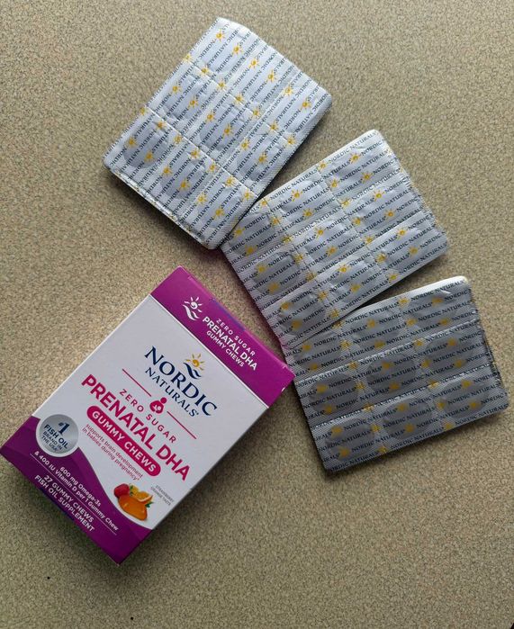 Nordic Naturals, Prenatal DHA bez cukru