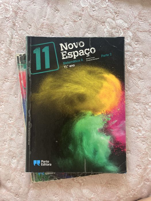 Manuais matemática A Novo Espaço 11° ano
