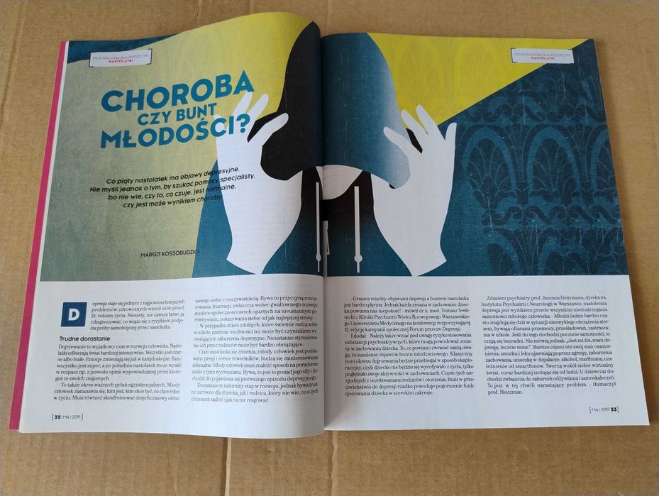 Magazyn Wysokie obcasy Psychologia Cyfrowe dzieci nr 4 maj 2019 r