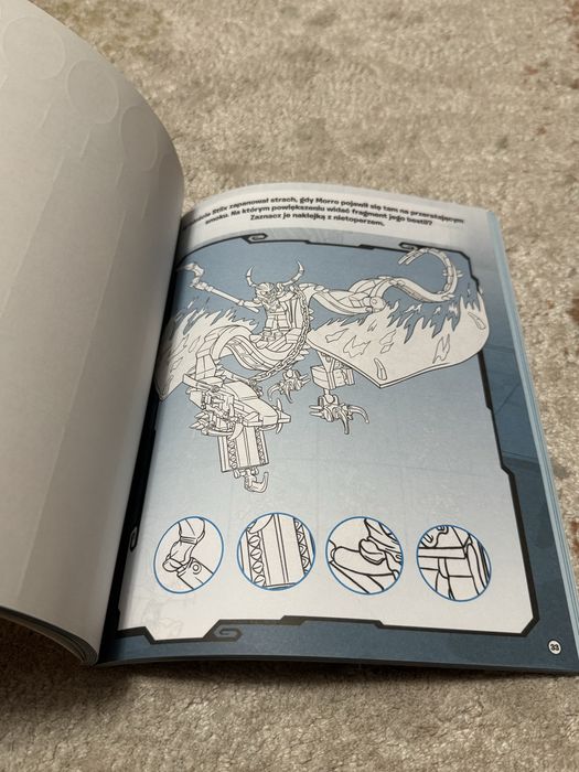 500 naklejek Ninjago