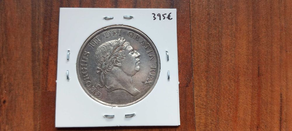 Moeda 3 Shillings 1814 Reino Unido  - Bank Token