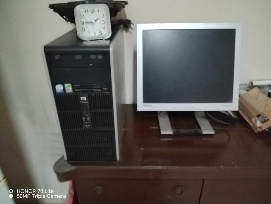 Pc mesa Hp mais monitor 17p Samsung