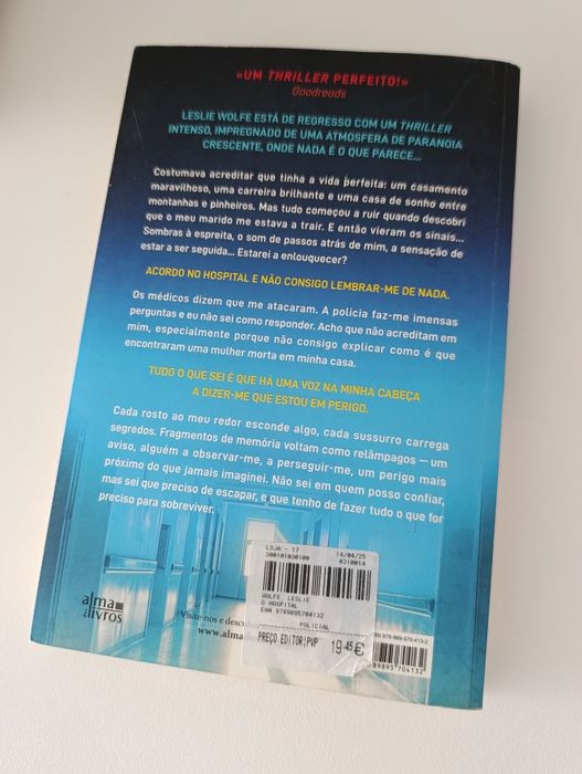 Livro "o hospital"
